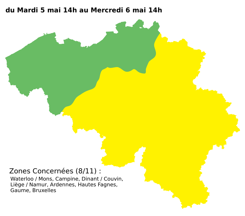 Alerte pluie/inondation