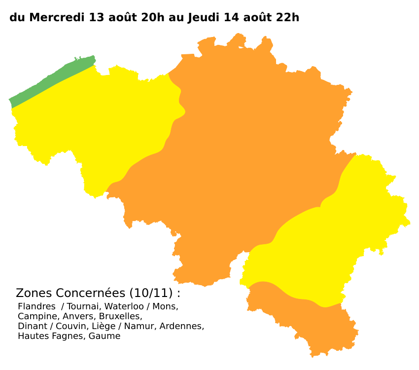 Alerte temperature extrême