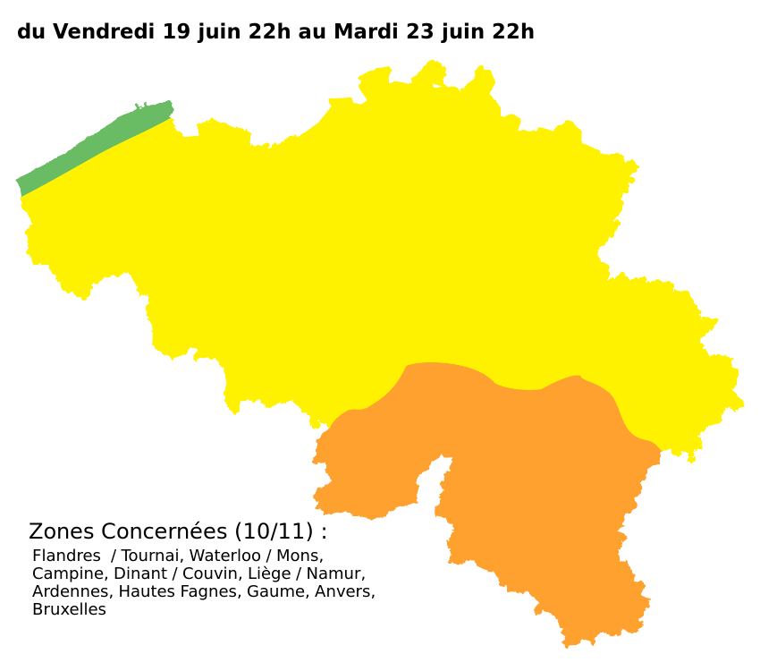 Alerte temperature extrême