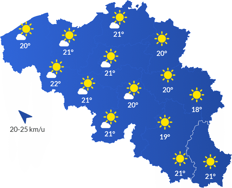 Het Weer In België - Donderdag 28 mei Avond